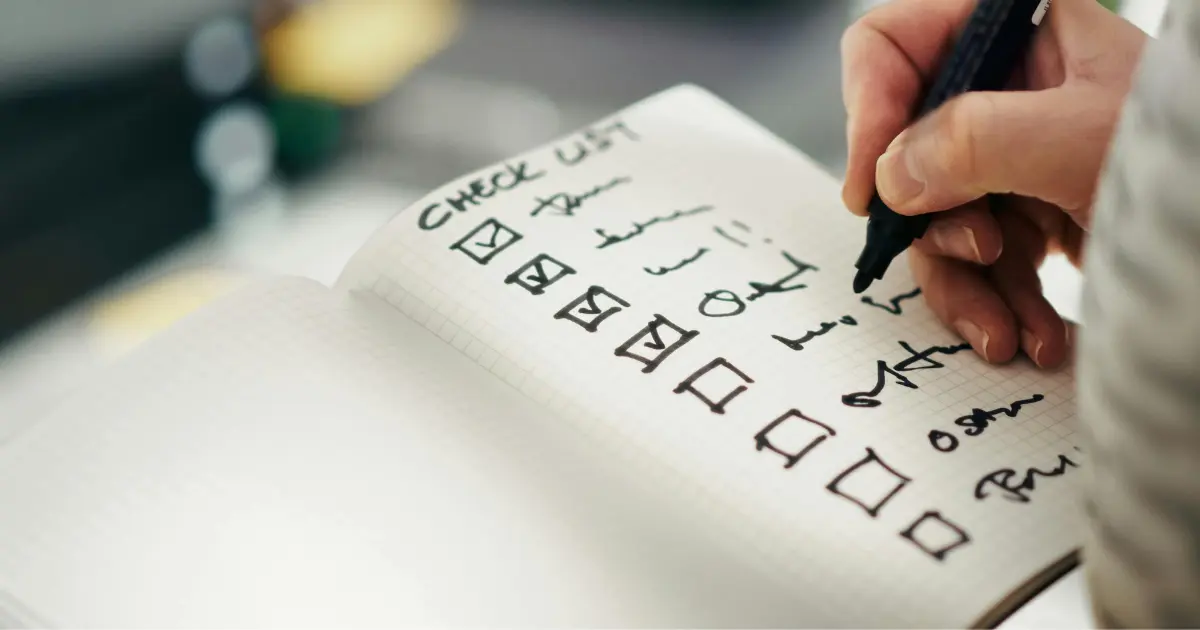 Internal Audit Checklist